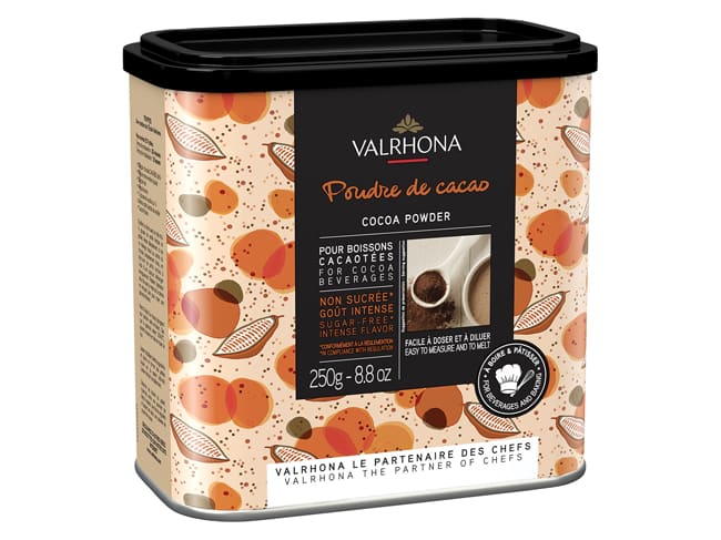boite de poudre de cacao - 250 g - Valrhona