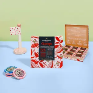 Coffret 18 carres guanaja 70%