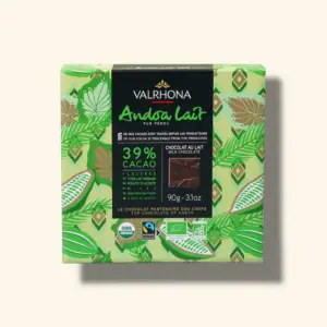 Coffret 18 carres andoa lait 39%